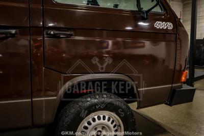 1986 Volkswagen Vanagon Westfalia Weekender Wolfsburg Syncro