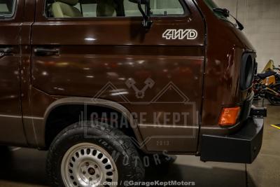 1986 Volkswagen Vanagon Westfalia Weekender Wolfsburg Syncro