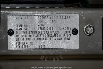 1975 Toyota Land Cruiser FJ40