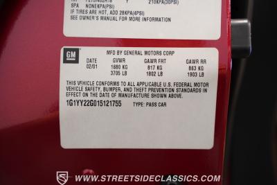 2001 Chevrolet Corvette Coupe