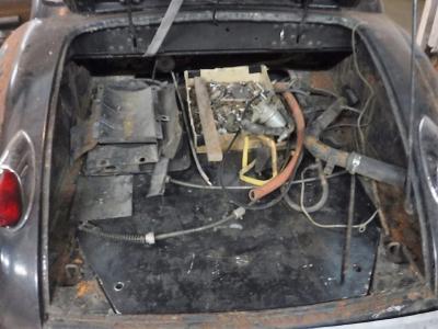 1959 Jaguar XK 150 Coup&eacute; black to restore