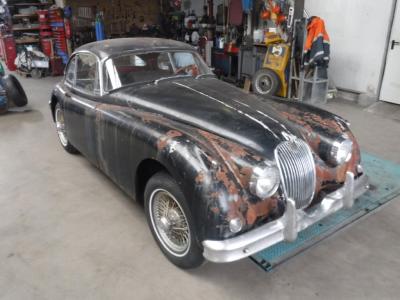 1959 Jaguar XK 150 Coup&eacute; black to restore