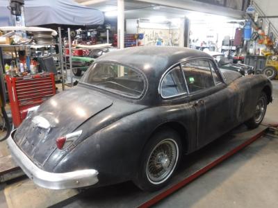 1959 Jaguar XK 150 Coup&eacute; black to restore