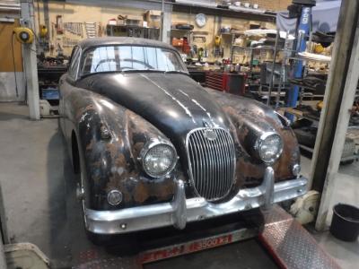 1959 Jaguar XK 150 Coup&eacute; black to restore