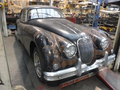 1959 Jaguar XK 150 Coup&eacute; black to restore