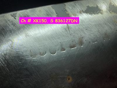 1959 Jaguar XK 150 Coup&eacute; black to restore