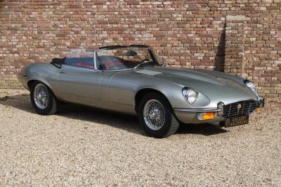 1973 Jaguar E-Type V12 Roadster &ldquo;Highly authentic&rdquo; only 33.000 KM! Two owner car