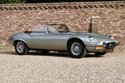 1973 Jaguar E-Type V12 Roadster &ldquo;Highly authentic&rdquo; only 33.000 KM! Two owner car