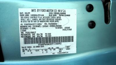 2002 Ford Thunderbird