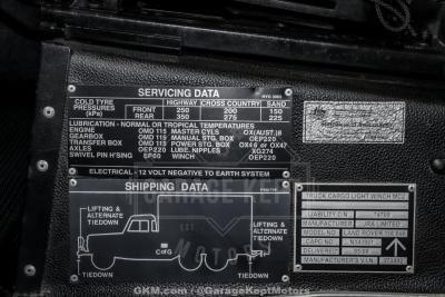 1989 Land Rover Defender 110 Perentie 6x6