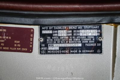 1986 Mercedes - Benz 560SL