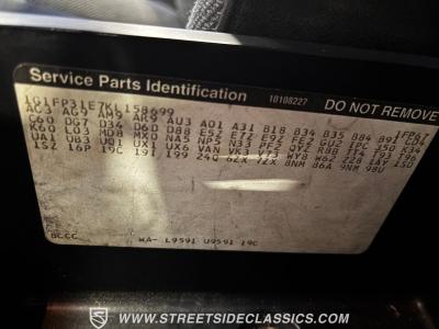 1989 Chevrolet Camaro Z28 Convertible