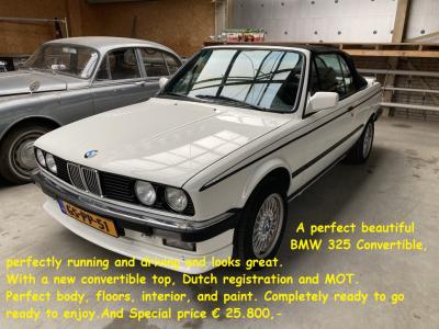 1987 BMW 325i  Cabrio