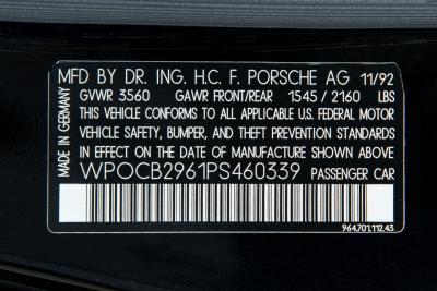 1993 Porsche 911 America Roadster 1993 Porsche 911 America Roadster