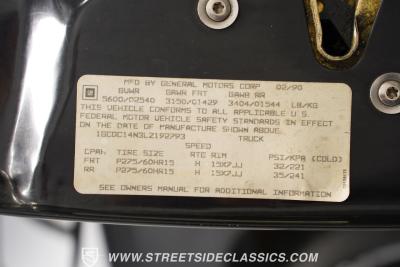 1990 Chevrolet Silverado 454 SS