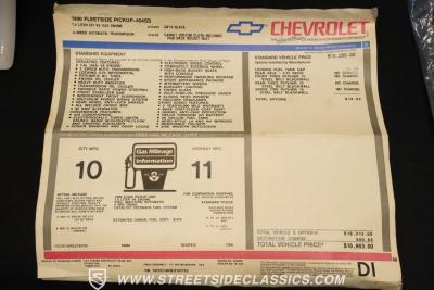 1990 Chevrolet Silverado 454 SS