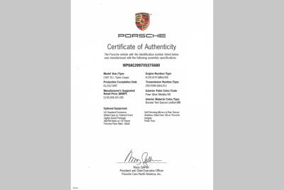 1997 Porsche 911 Turbo 1997 Porsche 911 Turbo