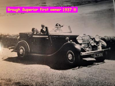1937 Brough superior RHD Hudson