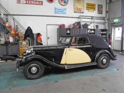 1937 Brough superior RHD Hudson