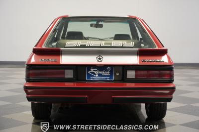 1985 Dodge Charger Shelby Turbo