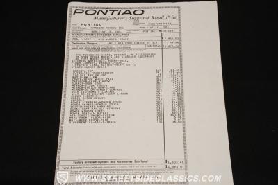 1966 Pontiac GTO Tri Power