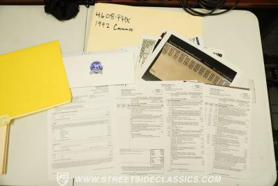 1992 Chevrolet Camaro Z28 25th Anniversary