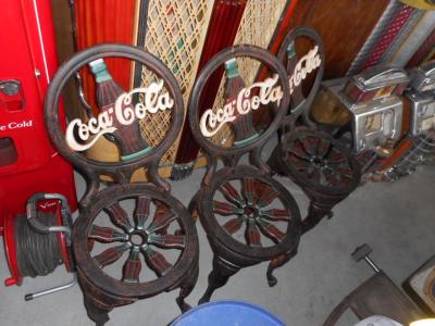 1950 Coca Cola Seats