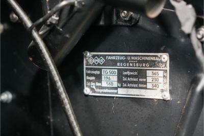 1960 Messerschmitt FMR Tg500 Tiger Cabriolet