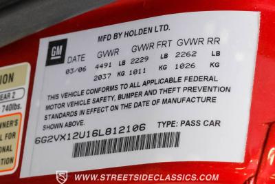 2006 Pontiac GTO Supercharged