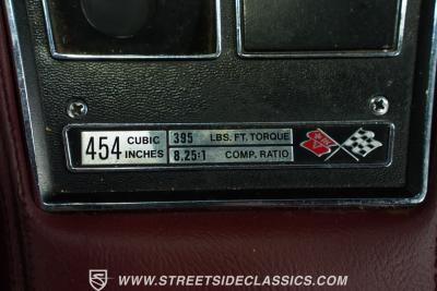 1973 Chevrolet Corvette 454 Convertible