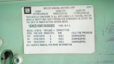 2001 Chevrolet S10 Blazer LS1 Restomod