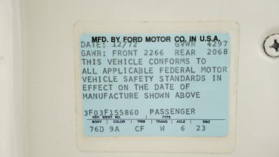 1973 Ford Mustang Convertible