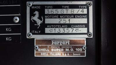 1970 Ferrari 365 GTB/4 Daytona &ldquo;Plexi&rdquo;