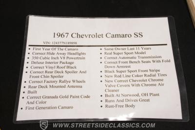 1967 Chevrolet Camaro RS/SS 350