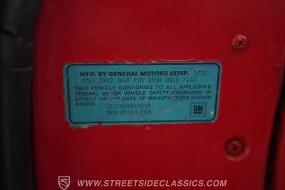 1972 Chevrolet Corvette