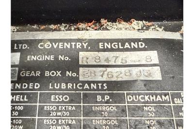 1963 Jaguar E-Type 3.8 Litre Coupe Series 1 &ldquo;From the first owner, first paint&rdquo; TOP original