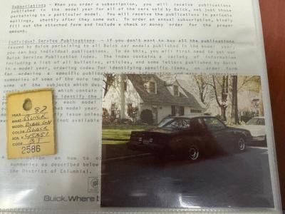 1987 Buick Grand National