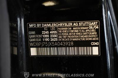 2005 Mercedes - Benz CL500