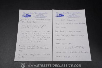 1967 Chevrolet Camaro SS Tribute Restomod