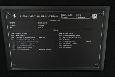 2020 Ferrari GTC4LUSSO