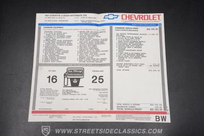 1991 Chevrolet Corvette ZR1