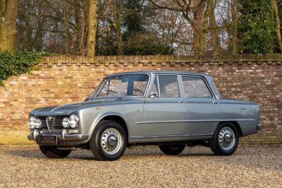 1968 Alfa Romeo Giulia 1600 S Scioneri &ldquo;Rare and unique&rdquo; (Certificato di Origine)