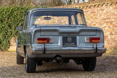 1968 Alfa Romeo Giulia 1600 S Scioneri &ldquo;Rare and unique&rdquo; (Certificato di Origine)