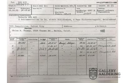 1965 Porsche 911 Urmodell 2.0 SWB &ldquo;Passionate restoration&rdquo;