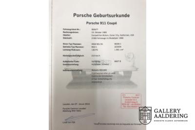 1965 Porsche 911 Urmodell 2.0 SWB &ldquo;Passionate restoration&rdquo;