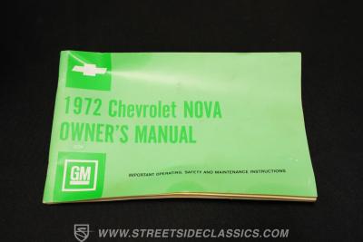 1972 Chevrolet Nova SS Tribute