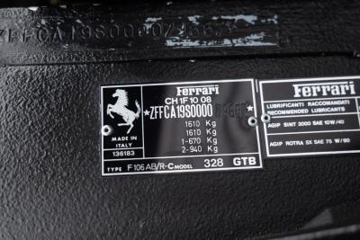 1989 Ferrari 328 GTB &ldquo;32.217 kms from new&rdquo; TOP Quality example