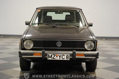 1985 Volkswagen GOLF CABRIOLET