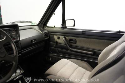 1985 Volkswagen GOLF CABRIOLET