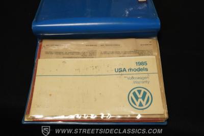1985 Volkswagen GOLF CABRIOLET